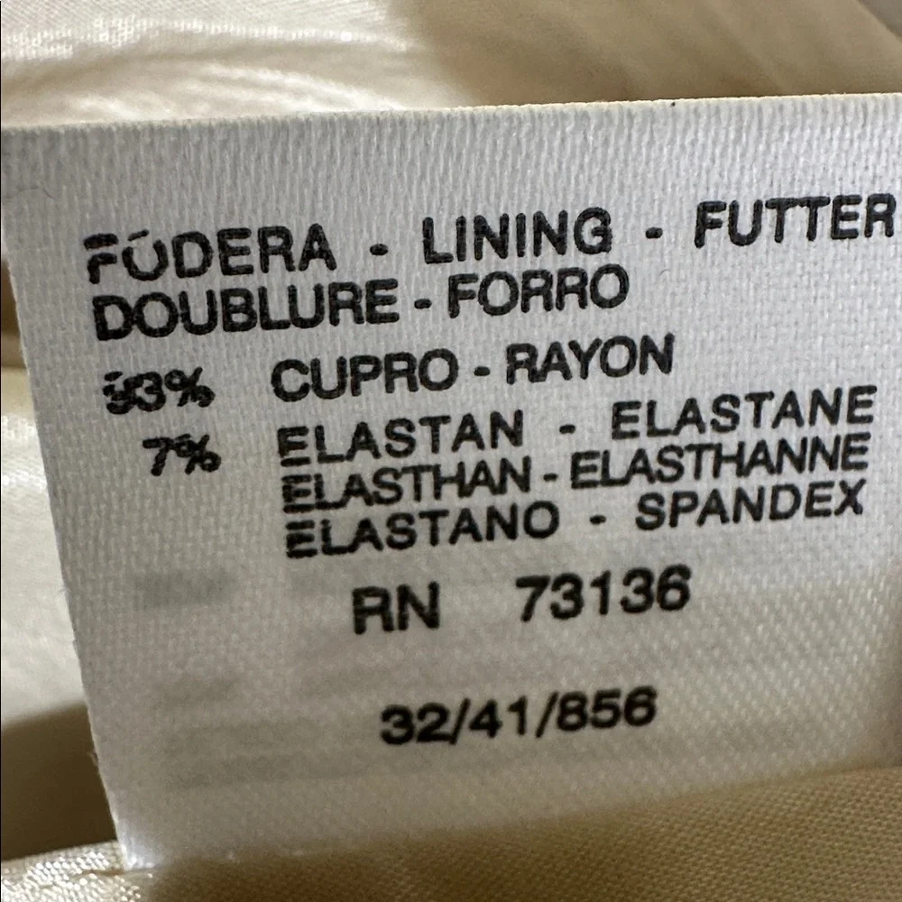 MaxMara Women's Light Tan Blazer - Picture 7 of 9